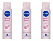 Kit 3 des. Nivea Pearl & Beauty 150 ml