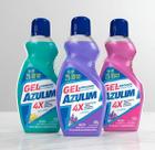 Kit 3 Desinfetante Em Gel Azulim Limpa e Perfuma 500g