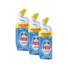 Kit 3 Desinfetante Gel Uso Geral Marine Pato Limpeza Profunda Squeeze 750ml