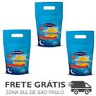 Kit 3 Desinfetante Weekend 2,4 Kg Piscinas Verdes Hidroazul