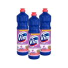 Kit 3 Desinfetantes Vim Multiuso Cloro Gel Lavanda 700ml