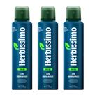 Kit 3 Desodorante Aerossol Herbíssimo Blue Ice 150 Ml - Dana Kit 3 Desodorante Aerossol Herbíssimo Blue Ice 150 Ml - Dana