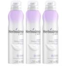 Kit 3 Desodorante Aerossol Herbíssimo Care Sem Álcool Lavanda 150Ml Dana