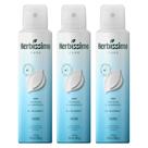 Kit 3 Desodorante Aerossol Herbíssimo Care Sem Álcool Sensitive 150Ml Dana