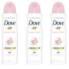 Kit 3 Desodorante Antitranspirante Aerosol Dove Beauty Finish 150ml