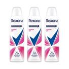 Kit 3 Desodorante Antitranspirante Aerosol Feminino Rexona Powder Dry 72 horas 150ml Kit 3 Desodorante Antitranspirante Aerosol Feminino Rexona Powder Dry 72 horas 150ml