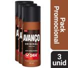 Kit 3 Desodorante Avanço Original 85ml