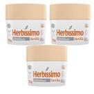 Kit 3 Desodorante Creme Vanilla Herbíssimo 55G - Dana Kit 3 Desodorante Creme Vanilla Herbíssimo 55G - Dana