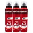 Kit 3 Desodorante Herbíssimo Care Masculino Volcano 150ml - Dana Kit 3 Desodorante Herbíssimo Care Masculino Volcano 150ml - Dana