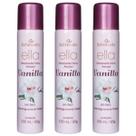 Kit 3 Desodorante Intimo Feminino Vanilla Pelvico Atacado