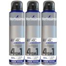 Kit 3 Desodorante Masculino Herbíssimo Snow Moon 150Ml - Dana