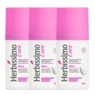 Kit 3 Desodorante Roll-On Hibísco Herbíssimo 50Ml - Dana