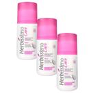 Kit 3 Desodorante Roll-On Hibísco Herbíssimo 50Ml - Dana