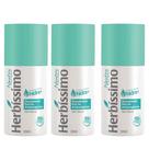 Kit 3 Desodorante Roll-On Neutro Herbíssimo 50Ml - Dana