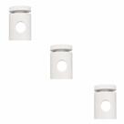 Kit-3 Desviador de Cabo Para Lustres e Pendentes e Luminária MD-6005/3 Branco Kit-3 Desviador de Cabo Para Lustres e Pendentes e Luminária MD-6005/3 Branco