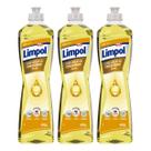 Kit 3 Detergente Limpol Gel Neutro 400ml Alta Eficiência na Limpeza
