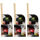 Kit 3 Difusor de Aromas de Ambientes Flor de Carejeira 270ml Kit 3 Difusor de Aromas de Ambientes Flor de Carejeira 270ml