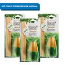 Kit 3 Difusor de Aromas Sensações Alecrim 100ml