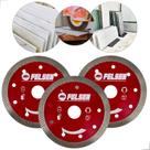 Kit 3 Discos Diamantado Para Cortar Porcelanato Ultra Fino Corte com acabamento Perfeito e exelente