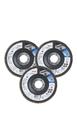 Kit 3 discos flap std for metal x521 115mm grão40 bosch