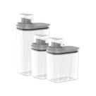 Kit 3 Dispenser Lavanderia Ou Porta Sabão Alvejante Amaciante 1,5L e 2,3L Kit 3 Dispenser Lavanderia Ou Porta Sabão Alvejante Amaciante 1,5L e 2,3L