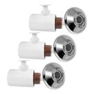Kit 3 Dispositivos Hidro Inox 316 para Piscina Alvenaria