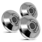 Kit 3 Dispositivos Retorno Inox Piscina Alvenaria - Brustec