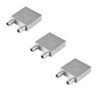 Kit 3 Dissipador De Calor 40x40x12mm P. Peltier Water Block Kit 3 Dissipador De Calor 40x40x12mm P. Peltier Water Block