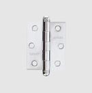 Kit 3 dobradiças 3025 em aço carbono - cromado Kit 3 dobradiças 3025 em aço carbono - cromado