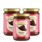 Kit 3 Doce Brigadeiro Fitíssimo Diet 400g Zero Açúcar, Zero Lactose e Sem Glúten Sobremesa Saudável