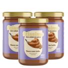 Kit 3 Doce Com Leite Fitíssimo Diet 400g Zero Açúcar, Zero Lactose e Sem Glúten Sobremesa Saudável