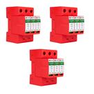 Kit 3 Dps Solar 1000V 40kA Classe II Corrente Contínua Clamper
