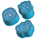 Kit 3 Ejetor Carimbo Brigadeiro Leão Girafa Elefante
