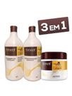 Kit 3 Em 1 Karseell Collagen Máscara Shampoo E Condicionador Hidratação Profunda Super Resultado