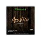 Kit 3 Encordoamento Cavaquinho Leve Giannini Acustico 65/35 Gescla