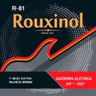 Kit 3 Encordoamento Guitarra 011 Rouxinol Inox R81