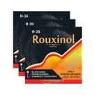 Kit 3 Encordoamento Viola Máxima R35 Rouxinol + Brinde Kit 3 Encordoamento Viola Máxima R35 Rouxinol + Brinde