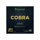 Kit 3 Encordoamento Violão Aço 011 Giannini Cobra Bronze 80/20 CA82SL
