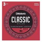 Kit 3 Encordoamento Violão Nylon 029 Tensão Leve D'addario EJ27N-3D 03 Jg De Corda - D'Addario Kit 3 Encordoamento Violão Nylon 029 Tensão Leve D'addario EJ27N-3D 03 Jg De Corda - D'Addario