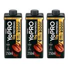 Kit 3 Energy Boost UHT YoPRO 15g Café Expresso 250ml cada