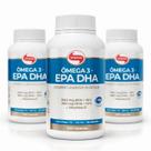KIT 3 EPA DHA Ômega 3 Vitafor 240 Cápsulas