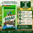 Kit 3 Erva Mate Barão Tererê Natural 500g
