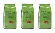Kit 3 Erva Mate Composto Guaraná e Chá Verde Yacuy 500g