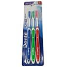 Kit 3 Escova de Dente Adulto Média Power Premium Dentil Kit 3 Escova de Dente Adulto Média Power Premium Dentil