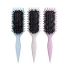 Kit 3 Escova Raquete Define e Desembaraça Fios Cor Sortida
