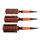 Kit 3 Escovas Cabeleireiro Proart Profissional Ceramic Expert Pro Laranja
