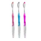 Kit 3 Escovas De Dente Cabeça Estreita Cerdas Médias Klin