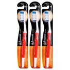 Kit 3 Escovas Dental J&j Reach Access Macia Grande 40