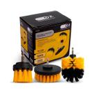 Kit 3 Escovas Limpeza Box Sofás Tapetes Estofados CW100 OZ Kit 3 Escovas Limpeza Box Sofás Tapetes Estofados CW100 OZ