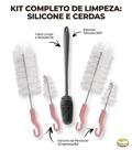 Kit 3 Escovas Para Lavar Louça Garrafa Copo Mamadeira Kit 3 Escovas Para Lavar Louça Garrafa Copo Mamadeira